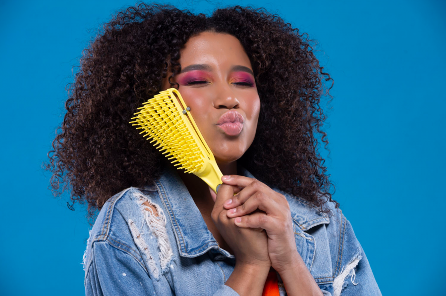 Escova Caracól.  Meu cabelo, minhas regras!