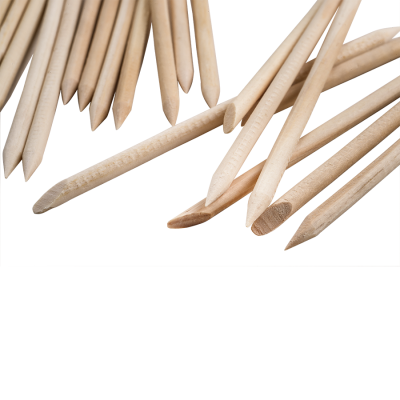 Palillos de Madera Punta Fina/Biselado