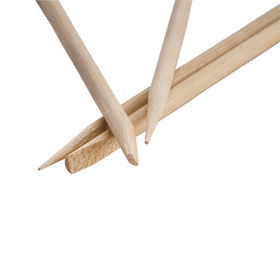 Palillos de Bambú Punta Fina/Biselado