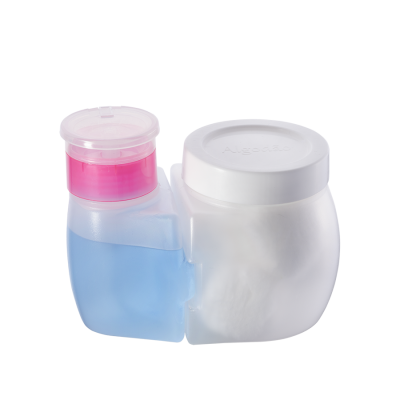 Porta Acetona con Algodón