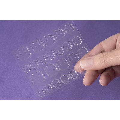 4592 - Adesivos para Unhas Postiças Aplicação 1