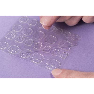 4592 - Adesivos para Unhas Postiças Aplicação 4